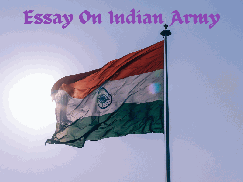 Essay On Indian Army 