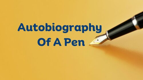 Autobiography Of A Pen