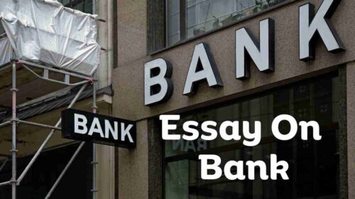 Essay On Bank